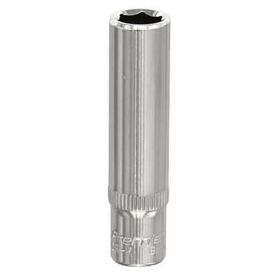 Sealey SP1408D Premier Fully Polished Deep Socket 1/4"Sq Drive 8mm