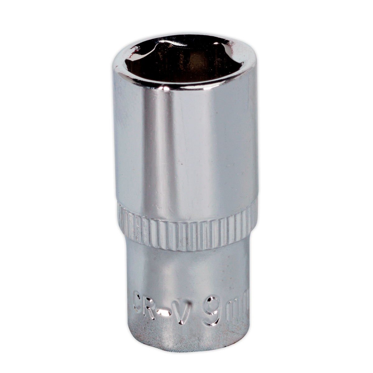 Sealey SP1409 Premier Fully Polished Socket 1/4"Sq Drive 9mm
