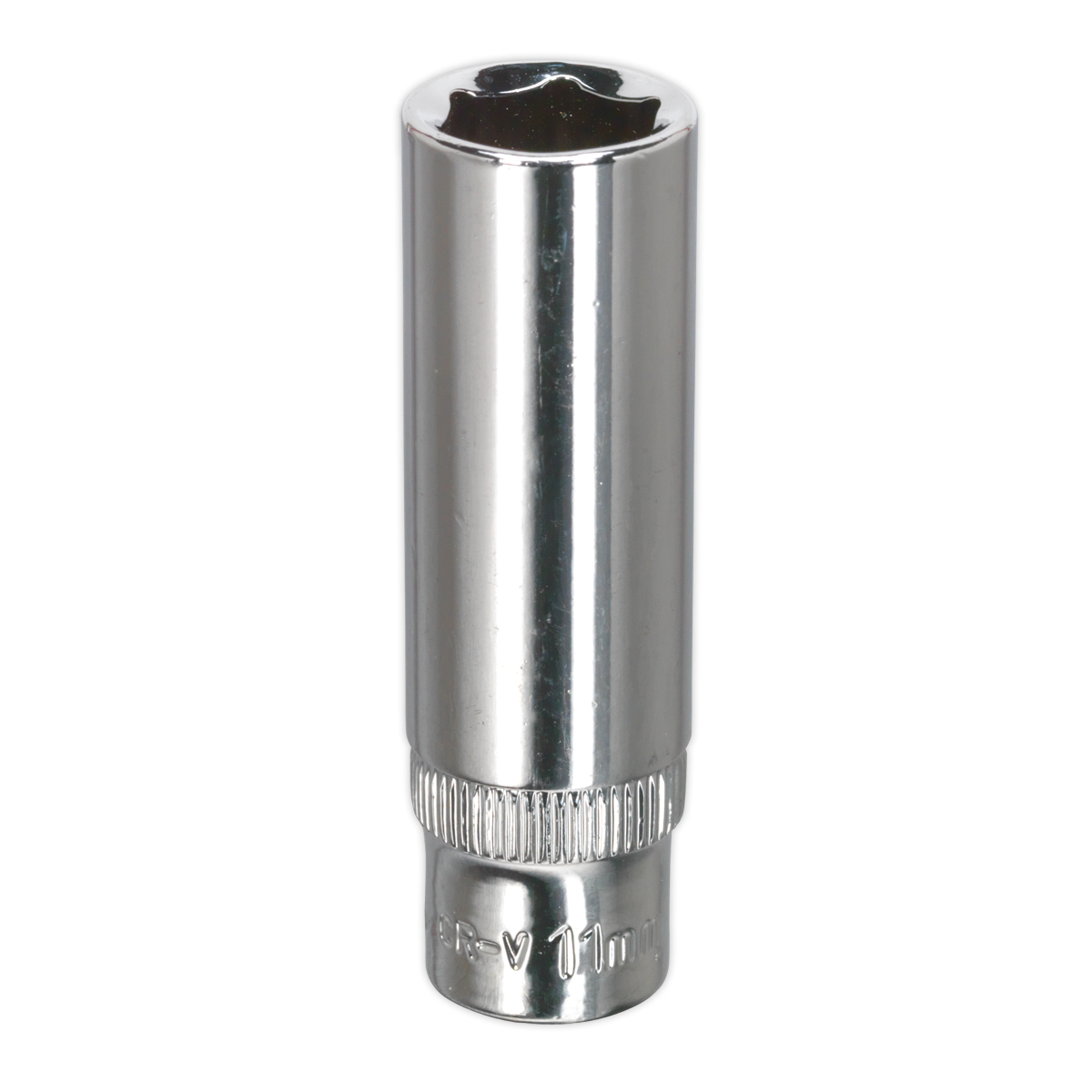 Sealey SP1411D Premier Fully Polished Deep Socket 1/4"Sq Drive 11mm