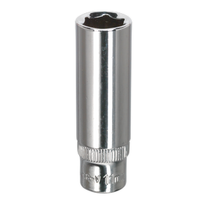 Sealey SP1411D Premier Fully Polished Deep Socket 1/4"Sq Drive 11mm