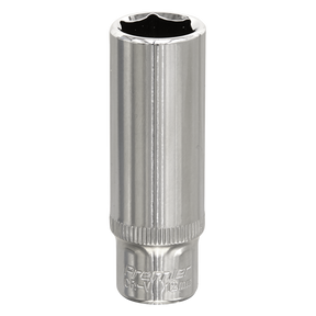 Sealey SP1412D Premier Fully Polished Deep Socket 1/4"Sq Drive 12mm