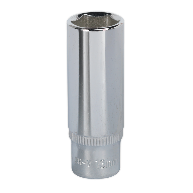 Sealey SP1413D Premier Fully Polished Deep Socket 1/4"Sq Drive 13mm