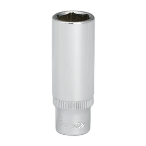 Sealey SP1413D Premier Fully Polished Deep Socket 1/4"Sq Drive 13mm - additional view 2
