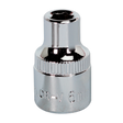 Sealey SP3806 Premier Fully Polished Socket 3/8"Sq Drive 6mm