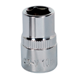 Sealey SP3810 Premier Fully Polished Socket 3/8"Sq Drive 10mm