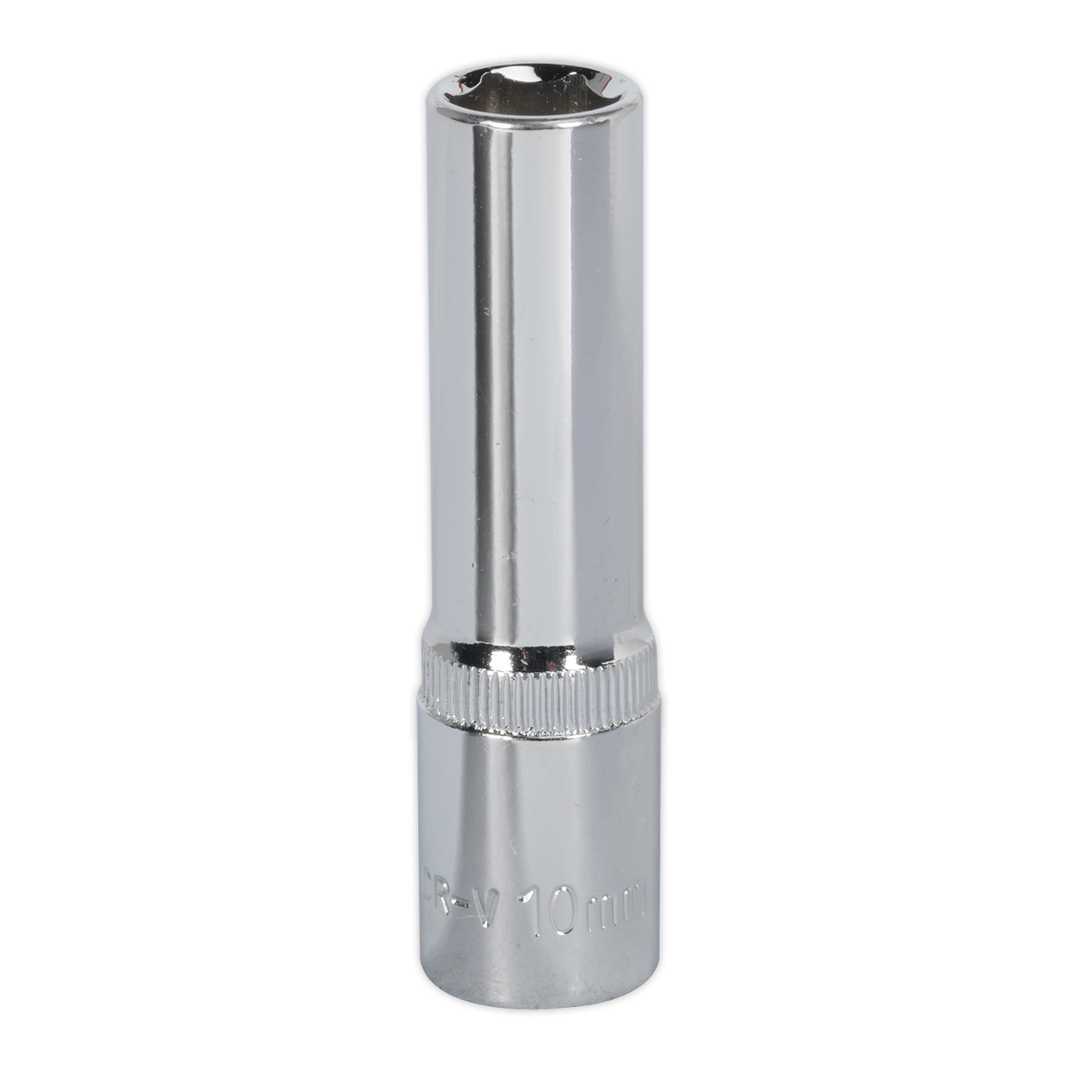 Sealey SP3810D Premier Fully Polished Deep Socket 3/8"Sq Drive 10mm