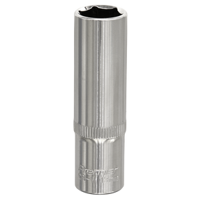 Sealey SP3813D Premier Fully Polished Deep Socket 3/8"Sq Drive 13mm