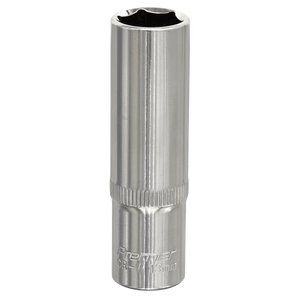 Sealey SP3813D Premier Fully Polished Deep Socket 3/8"Sq Drive 13mm
