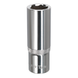 Sealey SP3815D Premier Fully Polished Deep Socket 3/8"Sq Drive 15mm