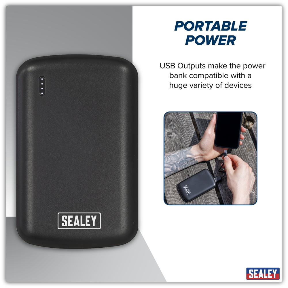 Sealey SPB103 Portable Power Bank 10W 5000mAh - additional view 10