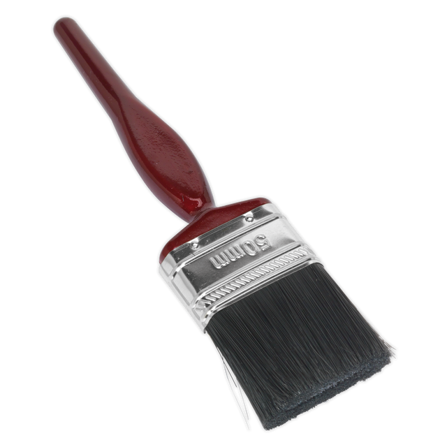 Sealey SPB50S Pure Bristle Paint Brush 50mm - Pack of 10