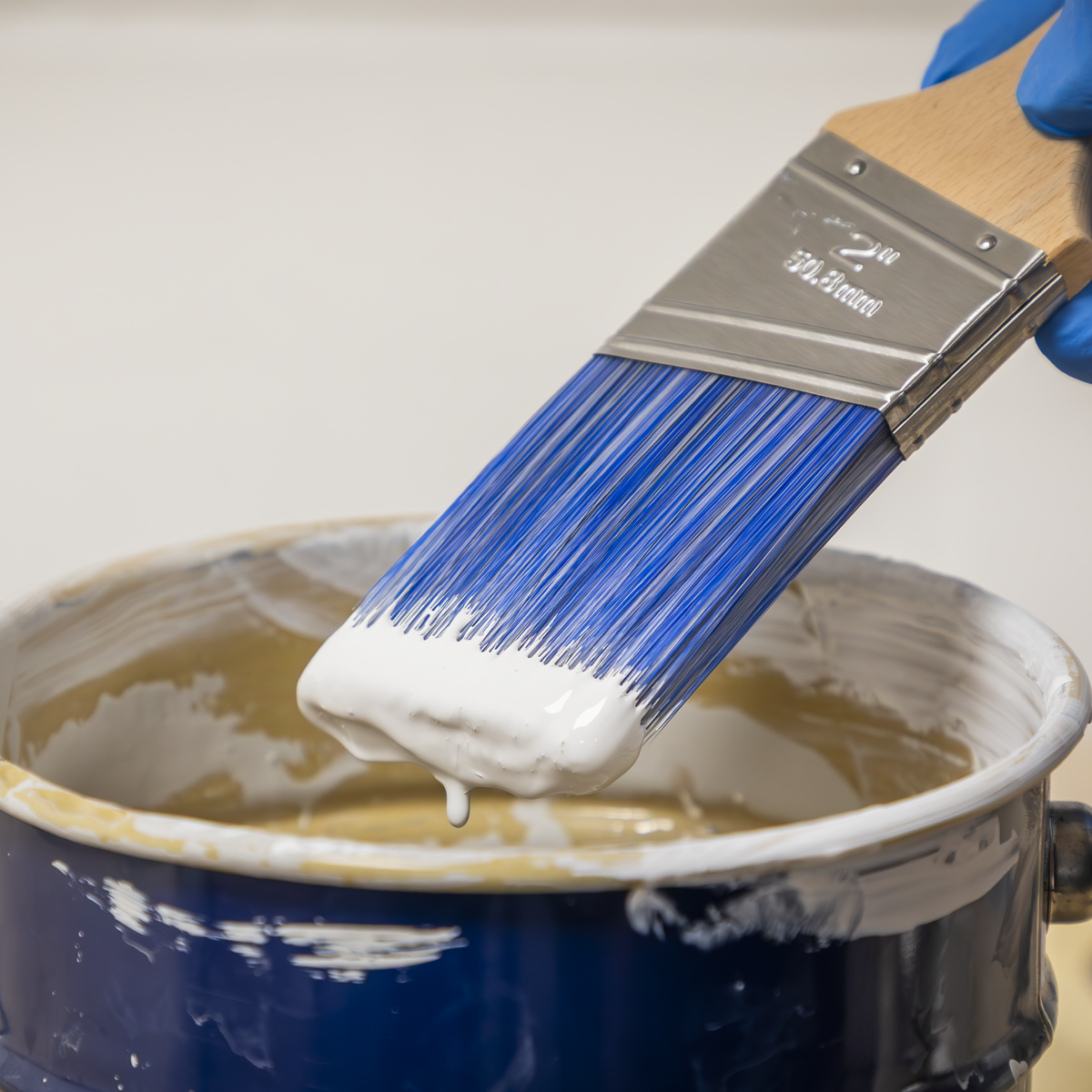 Sealey SPBA50 Wooden Handle Cutting-In Paint Brush 50mm - additional view 8