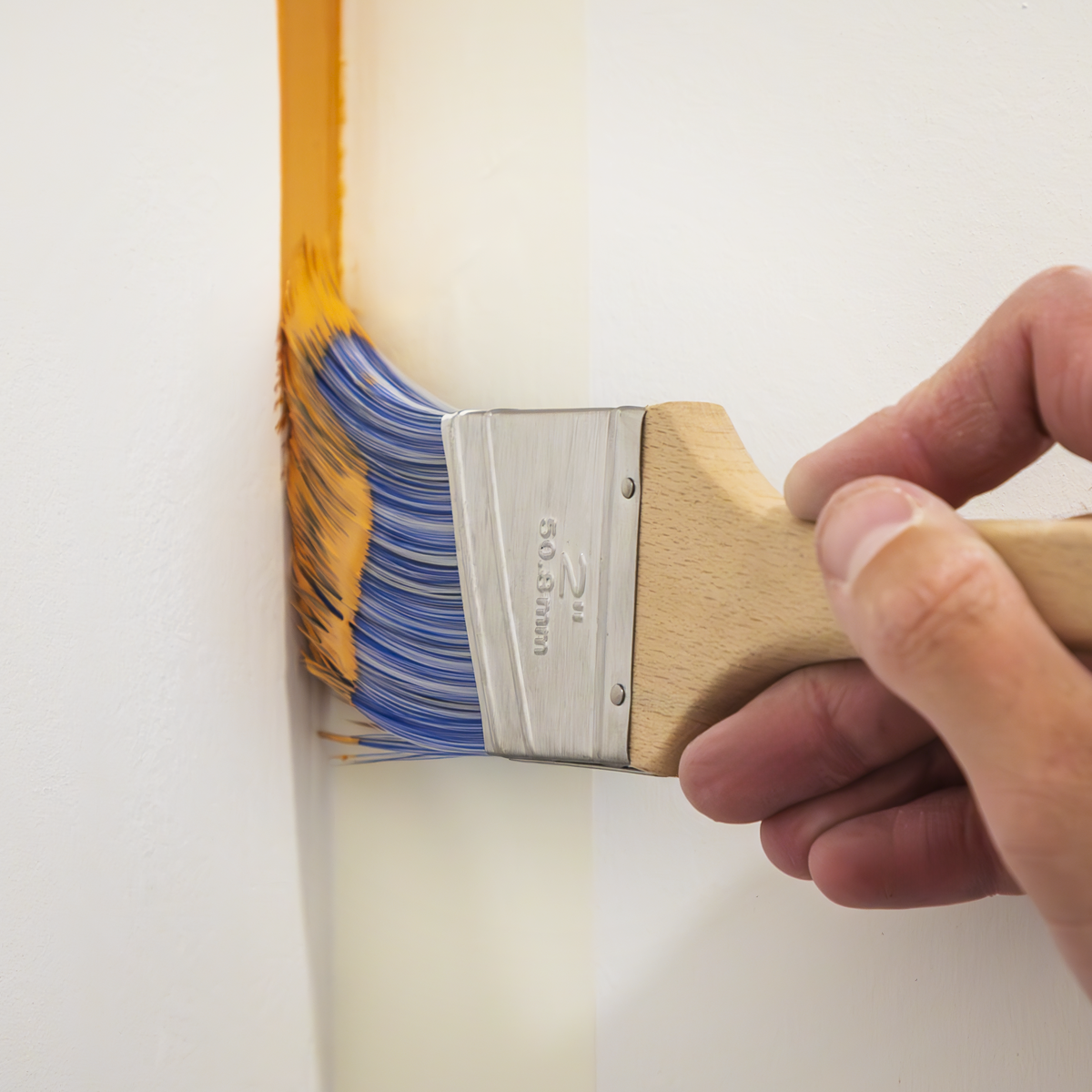 Sealey SPBA50 Wooden Handle Cutting-In Paint Brush 50mm - additional view 5