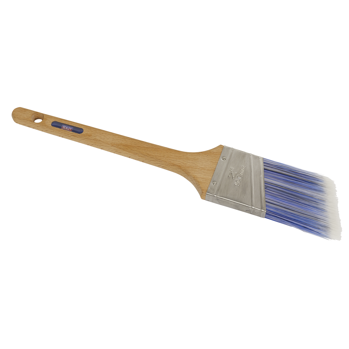 Sealey SPBA50 Wooden Handle Cutting-In Paint Brush 50mm - additional view 3