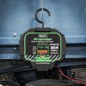 Sealey SPBC12 Premier Fully Automatic Battery Charger & Maintainer 12A - additional view 8