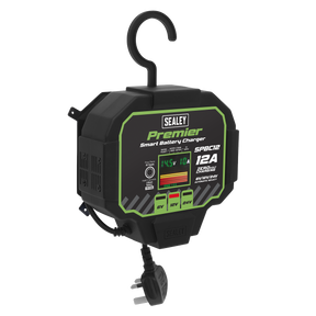 Sealey SPBC12 Premier Fully Automatic Battery Charger & Maintainer 12A