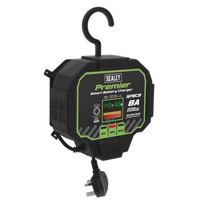 Sealey SPBC8 Premier Fully Automatic Battery Charger & Maintainer 8A