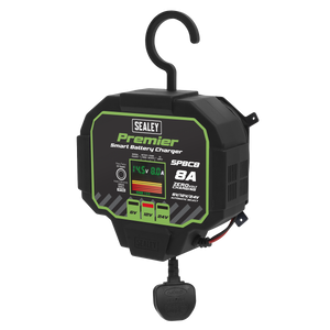 Sealey SPBC8 Premier Fully Automatic Battery Charger & Maintainer 8A - additional view 2