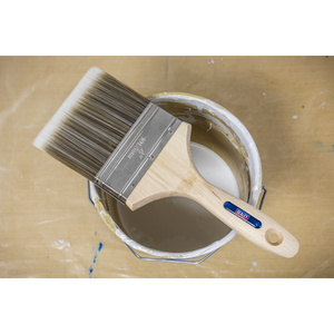 Sealey SPBS100W Wooden Handle Paint Brush 100mm - additional view 3