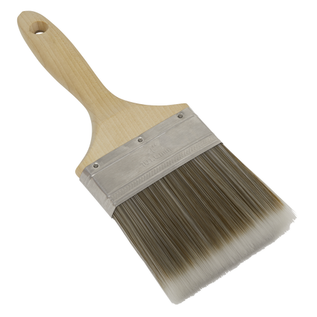 Sealey SPBS100W Wooden Handle Paint Brush 100mm