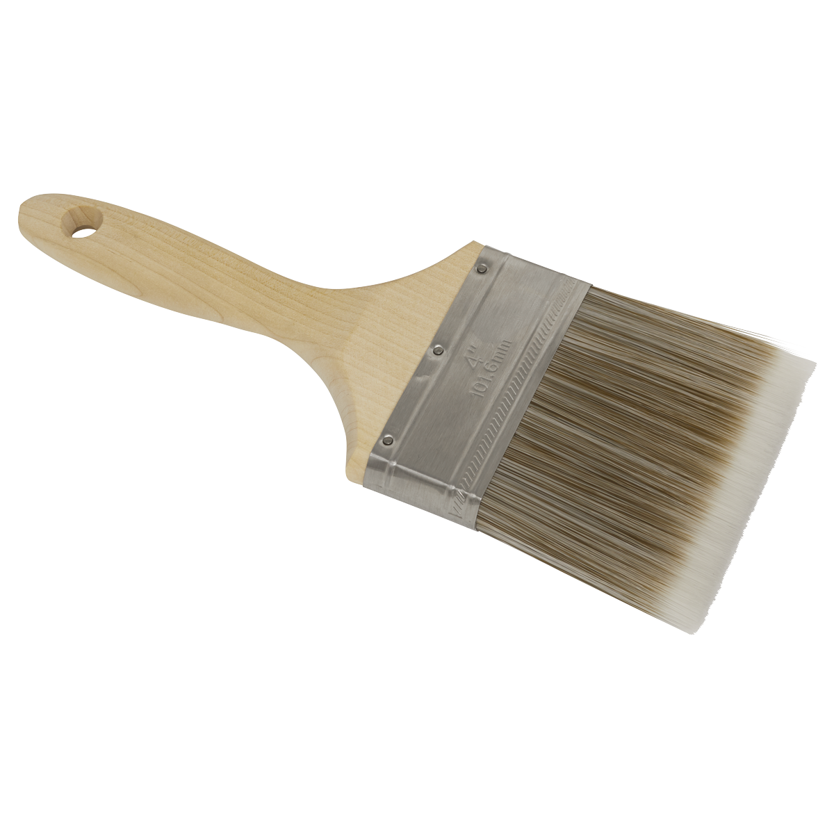 Sealey SPBS100W Wooden Handle Paint Brush 100mm - additional view 4