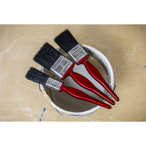 Sealey SPBS9 Pure Bristle Paint Brush Set 9pc - additional view 3