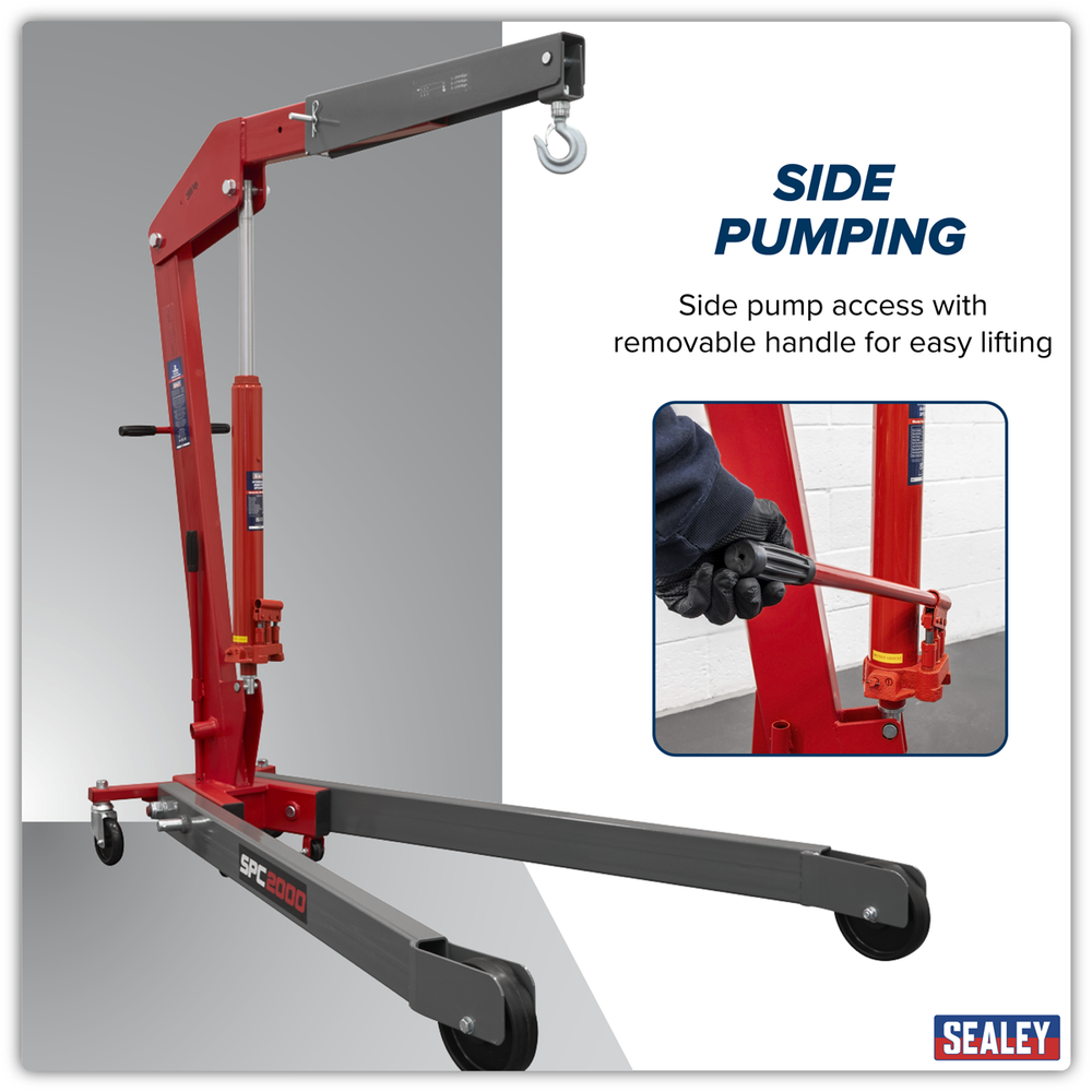 Sealey SPC2000 Folding Engine Crane 2 Tonne - additional view 6