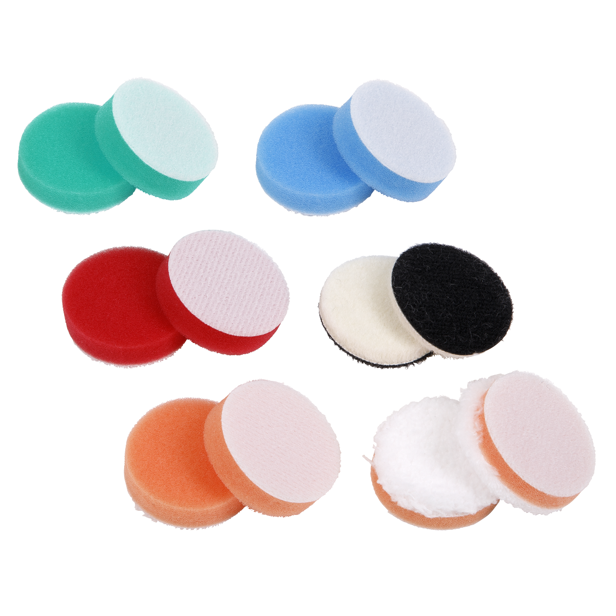 Sealey SPK600ACC1 Polisher Pad Kit 40mm x 10mm