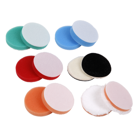 Sealey SPK600ACC2 Polisher Pad Kit 56mm x 10mm