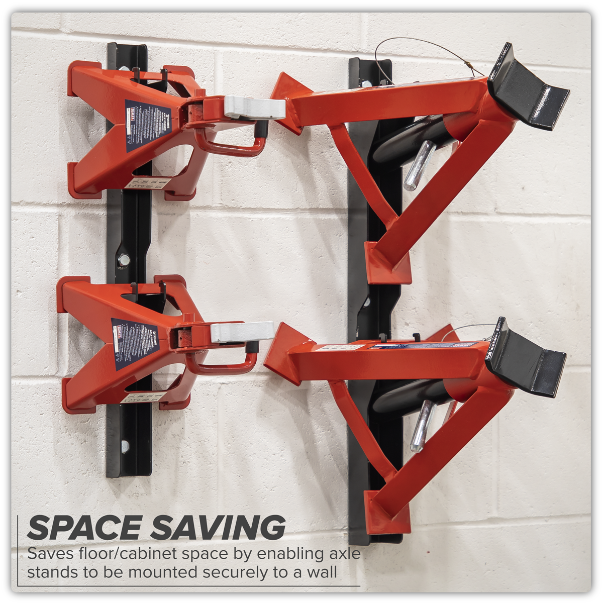 Sealey SR23 Axle Stand Storage Rack 2 & 3 Tonne - additional view 3