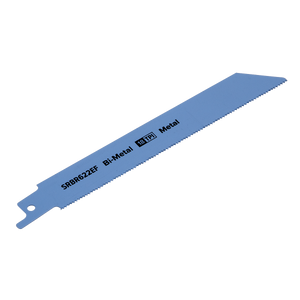 Sealey SRBR622EF Reciprocating Saw Blade for Metal 150mm 18tpi - Pack of 5 - additional view 3