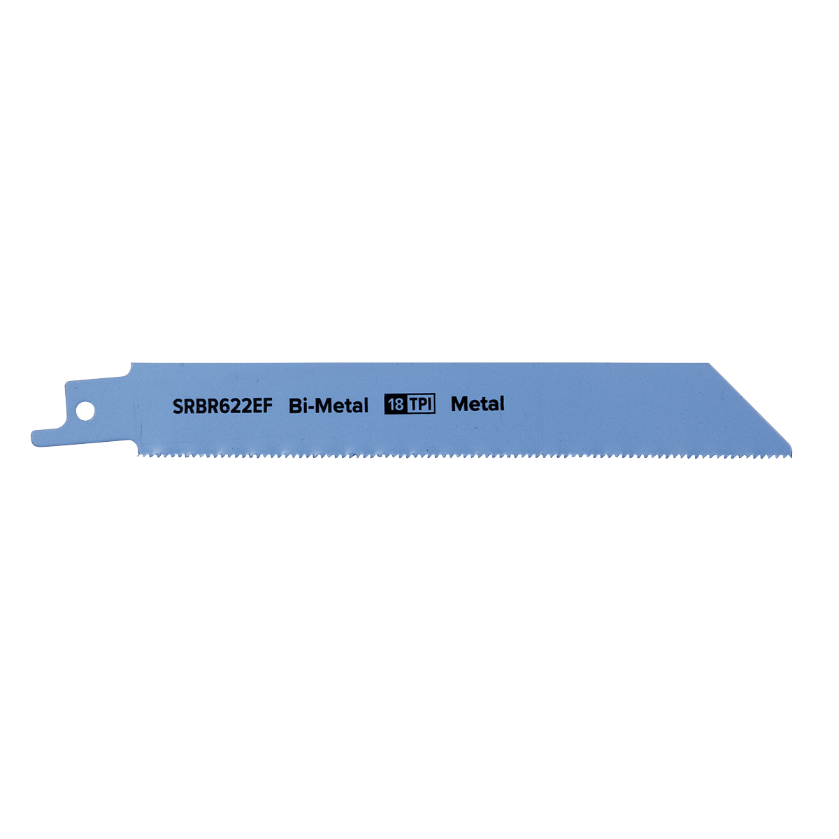 Sealey SRBR622EF Reciprocating Saw Blade for Metal 150mm 18tpi - Pack of 5 - additional view 2