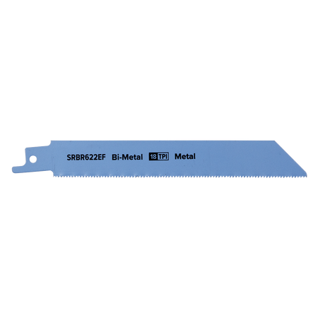 Sealey SRBR622EF Reciprocating Saw Blade for Metal 150mm 18tpi - Pack of 5 - additional view 2