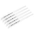 Sealey SRBR922DF Reciprocating Saw Blade for Wood & Nails 230mm 6tpi - Pack of 5