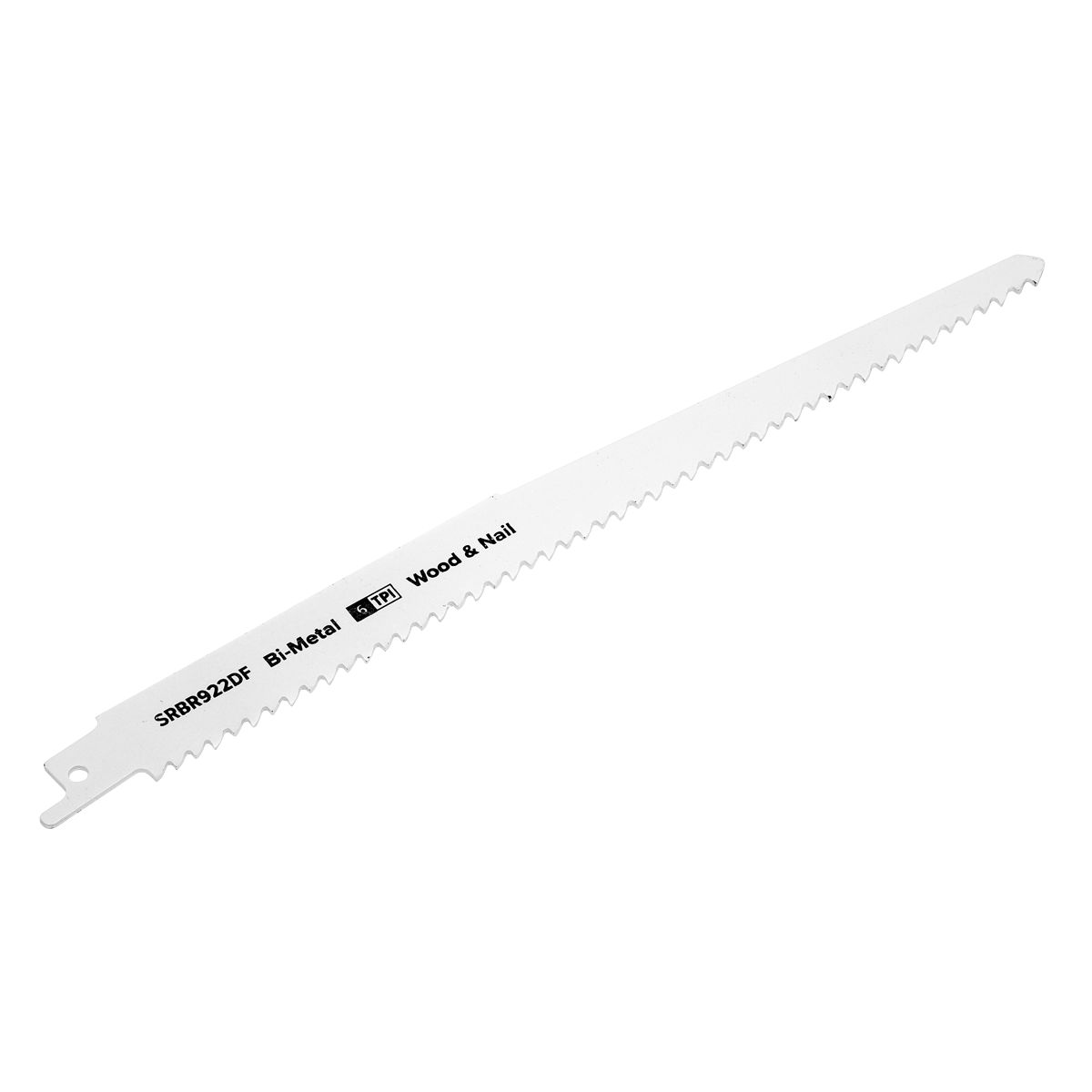 Sealey SRBR922DF Reciprocating Saw Blade for Wood & Nails 230mm 6tpi - Pack of 5 - additional view 4