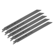 Sealey SRBR922HF Reciprocating Saw Blade for Wood & Plastics 230mm 10tpi - Pack of 5