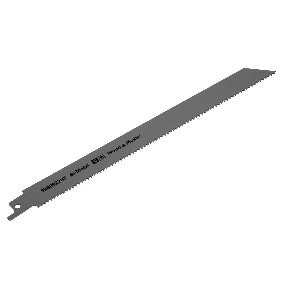 Sealey SRBR922HF Reciprocating Saw Blade for Wood & Plastics 230mm 10tpi - Pack of 5 - additional view 2