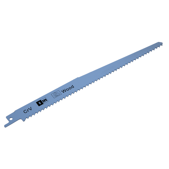 Sealey SRBS911D Reciprocating Saw Blade for Clean Wood 230mm 6tpi - Pack of 5