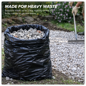 Sealey SRS20 Rubble Sacks 50L - Pack of 20 - additional view 6