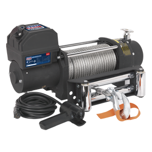 Sealey SRW4300 Self-Recovery Winch 4300kg (9500lb) Line Pull 12V