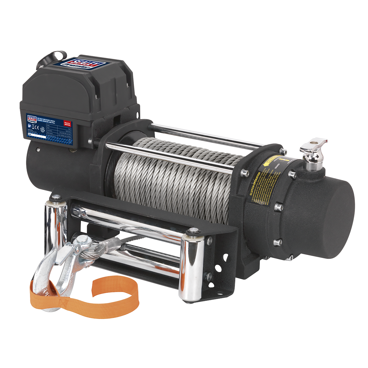 Sealey SRW4300 Self-Recovery Winch 4300kg (9500lb) Line Pull 12V - additional view 3