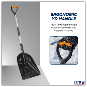Sealey SS01 General-Purpose Shovel with 900mm Metal Handle - additional view 8