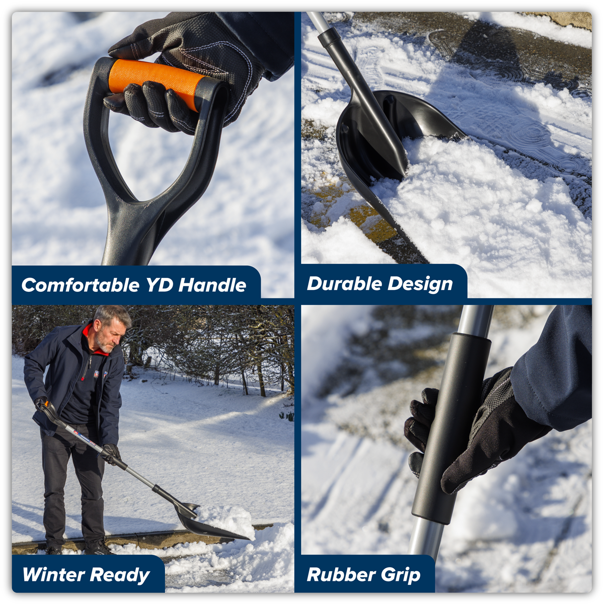 Sealey SS01 General-Purpose Shovel with 900mm Metal Handle - additional view 6