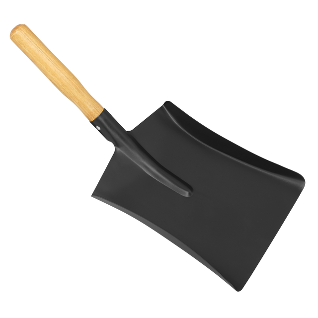 Sealey SS09 Coal shovel 8" with 228mm Wooden Handle