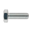 Sealey SS1030 8.8 Zinc Plated HT Setscrew M10 x 30mm, DIN 933 - Pack of 25