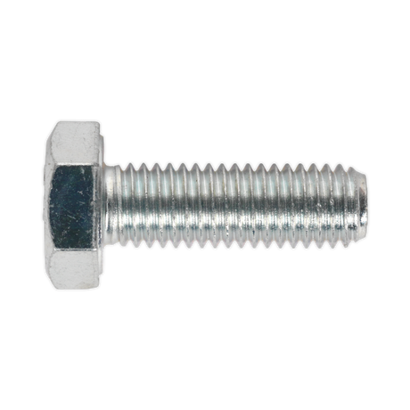 Sealey SS1030 8.8 Zinc Plated HT Setscrew M10 x 30mm, DIN 933 - Pack of 25