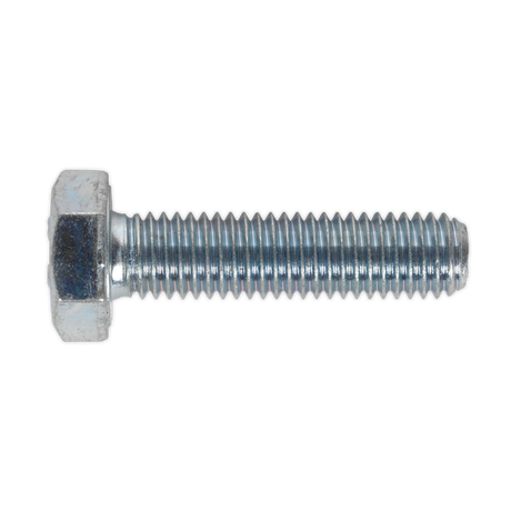 Sealey SS1040 8.8 Zinc Plated HT Setscrew M10 x 40mm, DIN 933 - Pack of 25