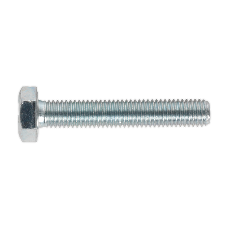 Sealey SS1060 8.8 Zinc Plated HT Setscrew M10 x 60mm, DIN 933 - Pack of 25