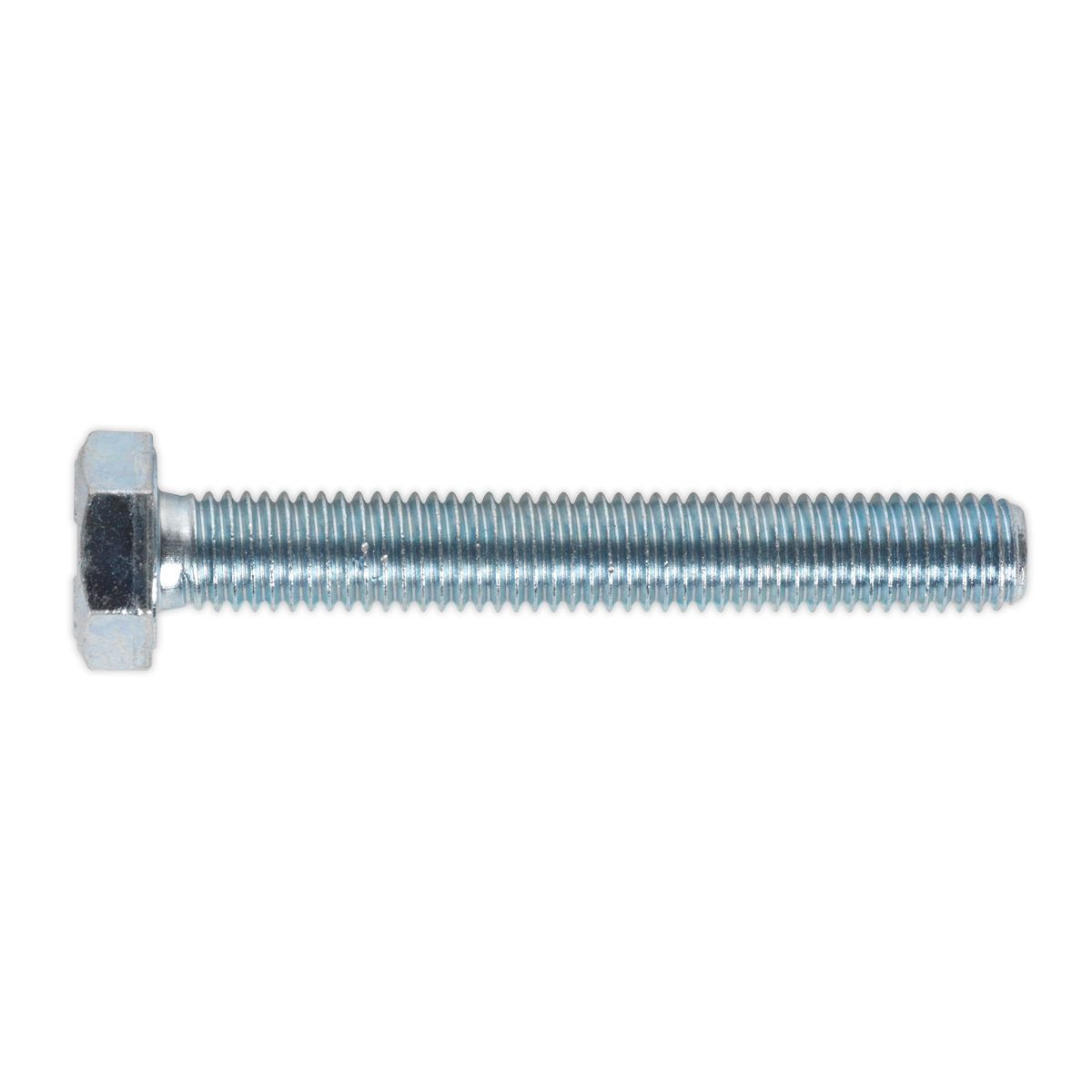 Sealey SS1070 8.8 Zinc Plated HT Setscrew M10 x 70mm, DIN 933 - Pack of 25