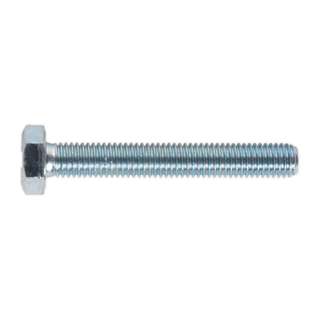 Sealey SS1070 8.8 Zinc Plated HT Setscrew M10 x 70mm, DIN 933 - Pack of 25